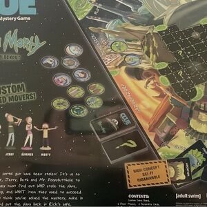 Rick & Morty Clue Board Game
